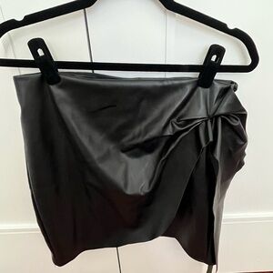 Bella Faux Wrap Miniskirt NWT